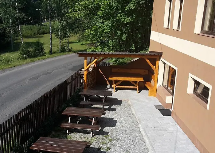 V Zatáčce Albrechtice v Jizerskych horach
